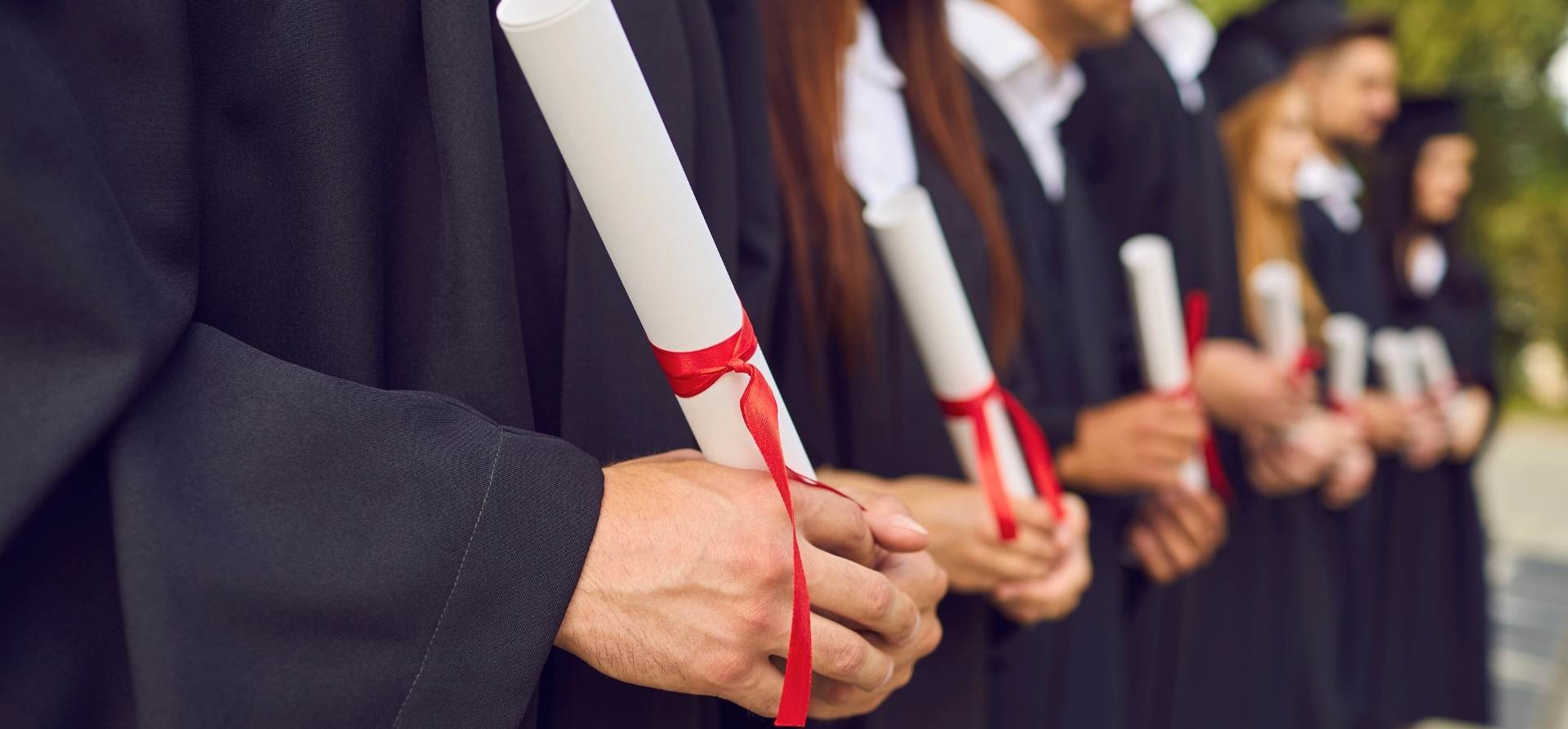 Graduates with certificates