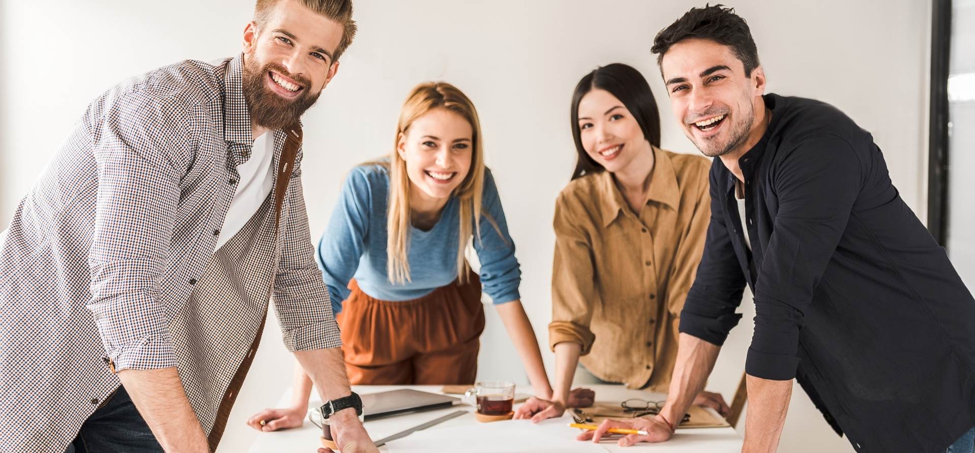 Group smiling