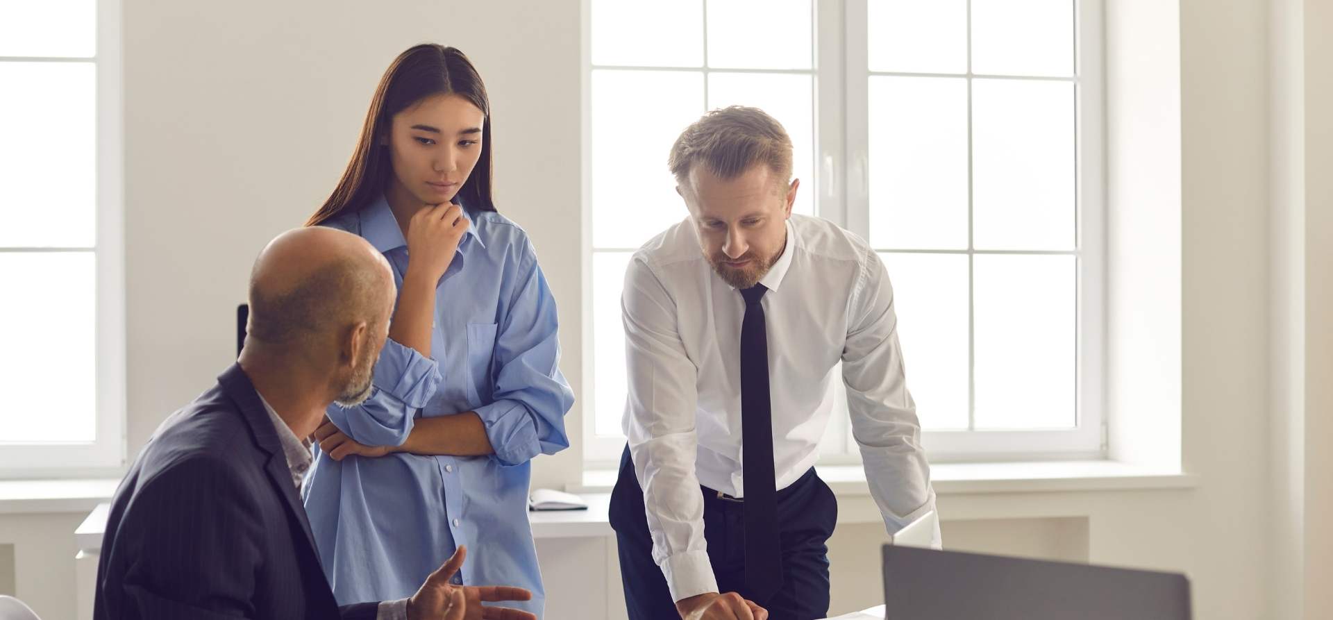 Young person being guided